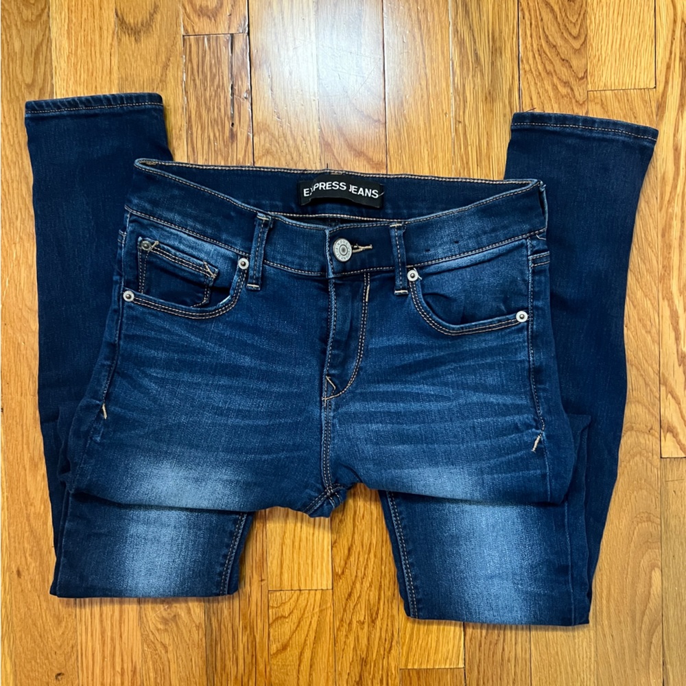 Express Mid Rise Legging Jean